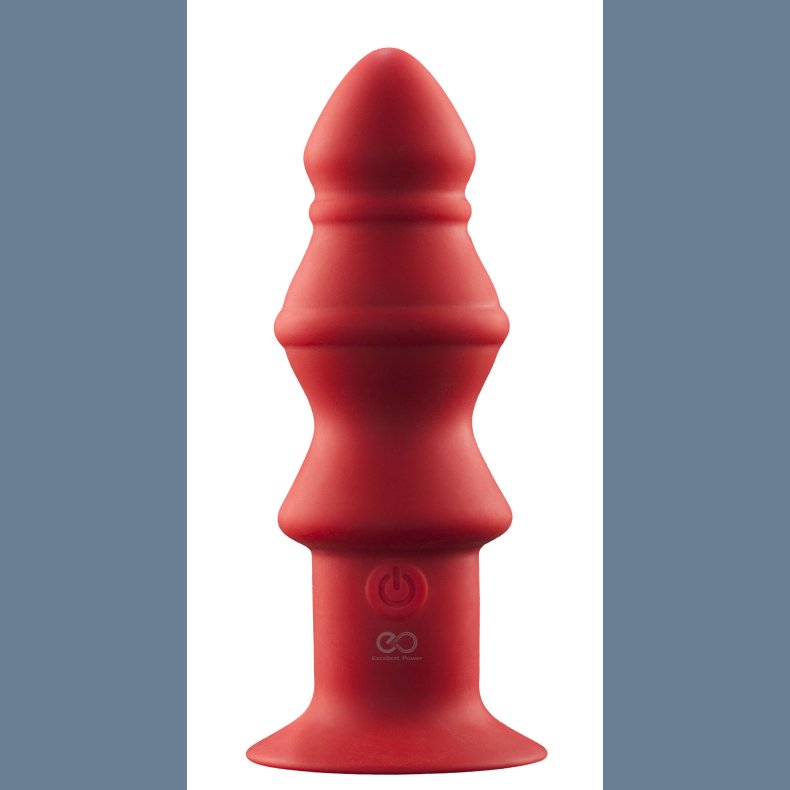 Rechargealbe Buttplug Red