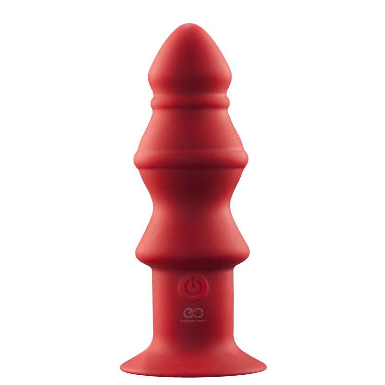 Rechargealbe Buttplug Red