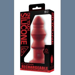 Rechargealbe Buttplug Red