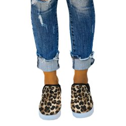 Leopard Print Slip-On Sneaker
