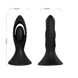 Vibrerende buttplug med fjernbetjening