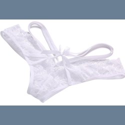 Blonde bh og trusser.