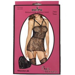 Sort Midnat Body Stocking