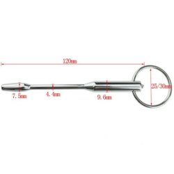 Electro Da Bomb Solid Metal Penis Plug