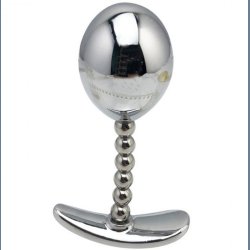 B�jelig Kugle St�l Butt Plug
