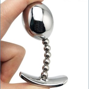 Bjelig Kugle Stl Butt Plug