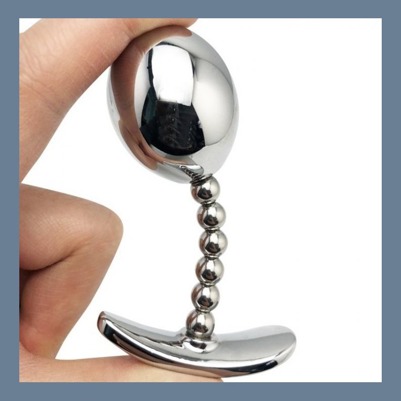 Bjelig Kugle Stl Butt Plug