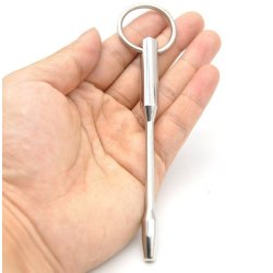 Electro Da Bomb Solid Metal Penis Plug