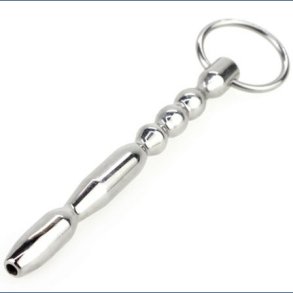 MACHO Metal Penis Plug med Hul