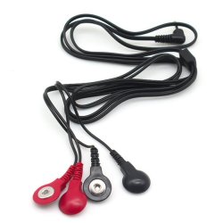 Snap Electrode Lead Wires 4 In 1 - 1 Meter