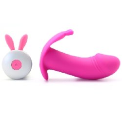 12-Speed Fjernbetjening Genopladelig Silikone G-spot Vibrator