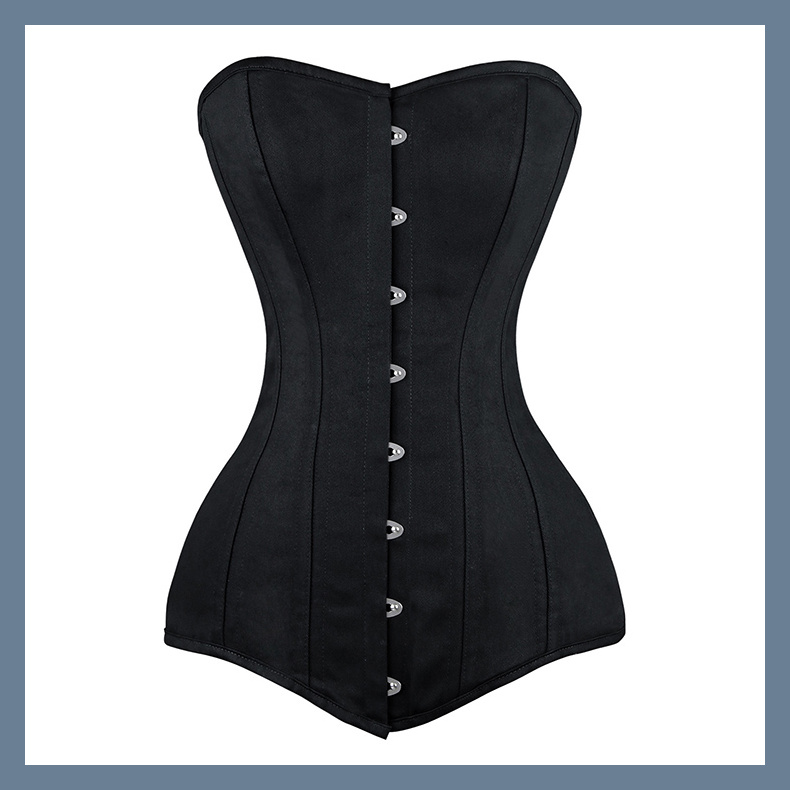 26 Steel Bones Cotton Overbust Corset