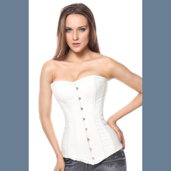 26 Steel Bones Cotton Overbust Corset