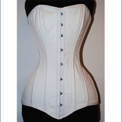 26 Steel Bones Cotton Overbust Corset