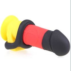 Mand Lngerevarende Erektion Penis Ring 