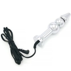 Metal Electric Shock Butt Plug- E