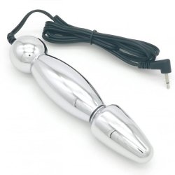 Metal Electric Shock Butt Plug- U