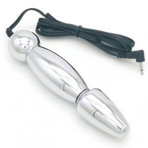 Metal Electric Shock Butt Plug- U