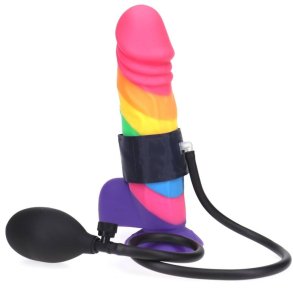 Oppustelig Strap Penis Ring 