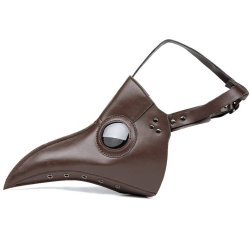 Pestdoktor lang nse imiteret lder venetiansk maske 