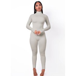 Turtleneck Bodycon Jumpsuit