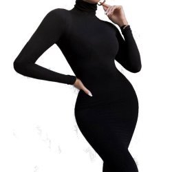 Turtleneck Bodycon Jumpsuit