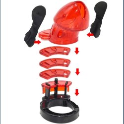 Electro Sex Justerbar Penis Bur