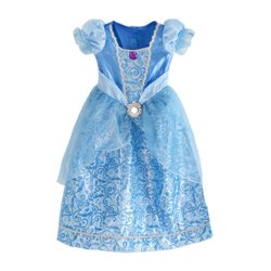 Klassisk Askepot Kostume Pige