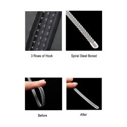 Korset Underbust Korset Sort