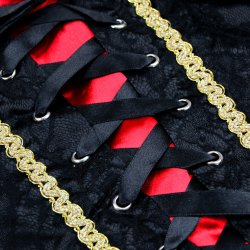 Pirat Deluxe Gotiske  Voksen Halloween Kostume