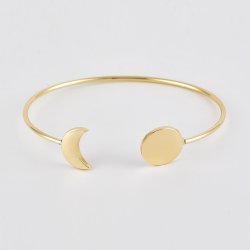 5 stk mne- og bladarmbnd