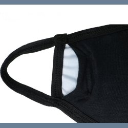 Genanvendelig Ansigtsmaske i Tredobbelt Stof til Voksne