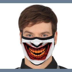 Genanvendelig Ansigtsmaske i Tredobbelt Stof til Voksne