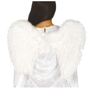 Hvide Englevinger Fjer