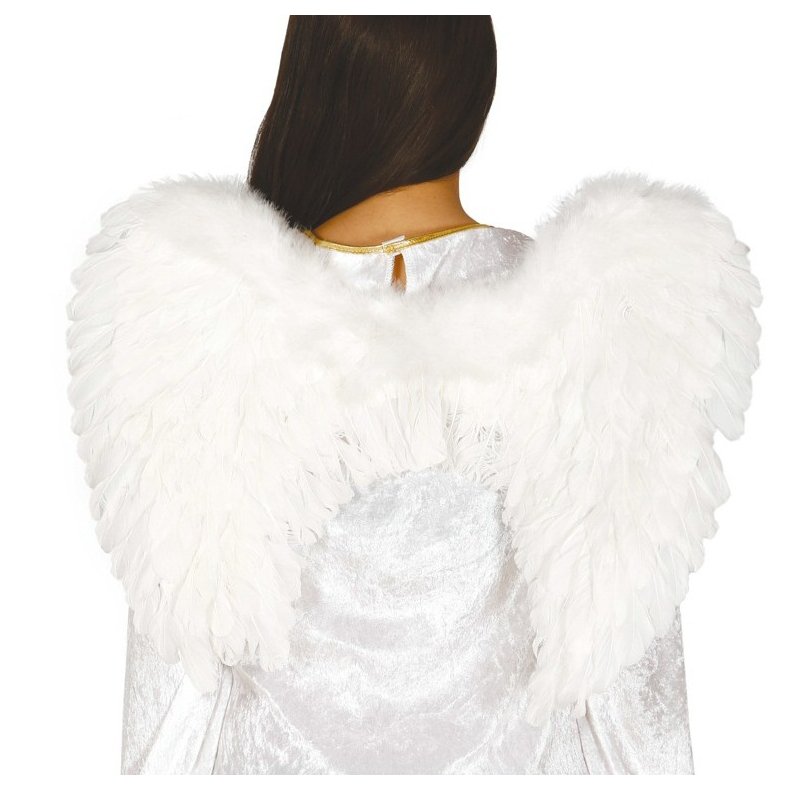 Hvide Englevinger Fjer