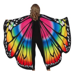 Multifarvet Regnbue Sommerfuglevinger