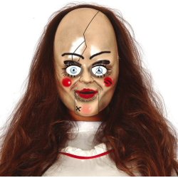 Uhyggelig Dukke Maske