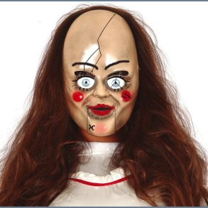 Uhyggelig Dukke Maske