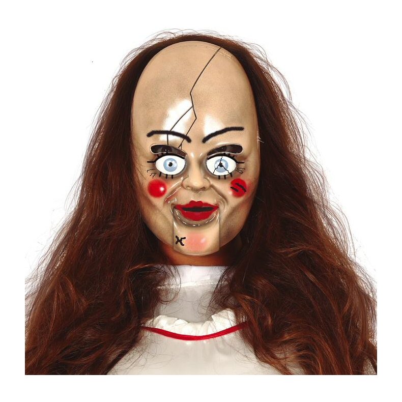 Uhyggelig Dukke Maske