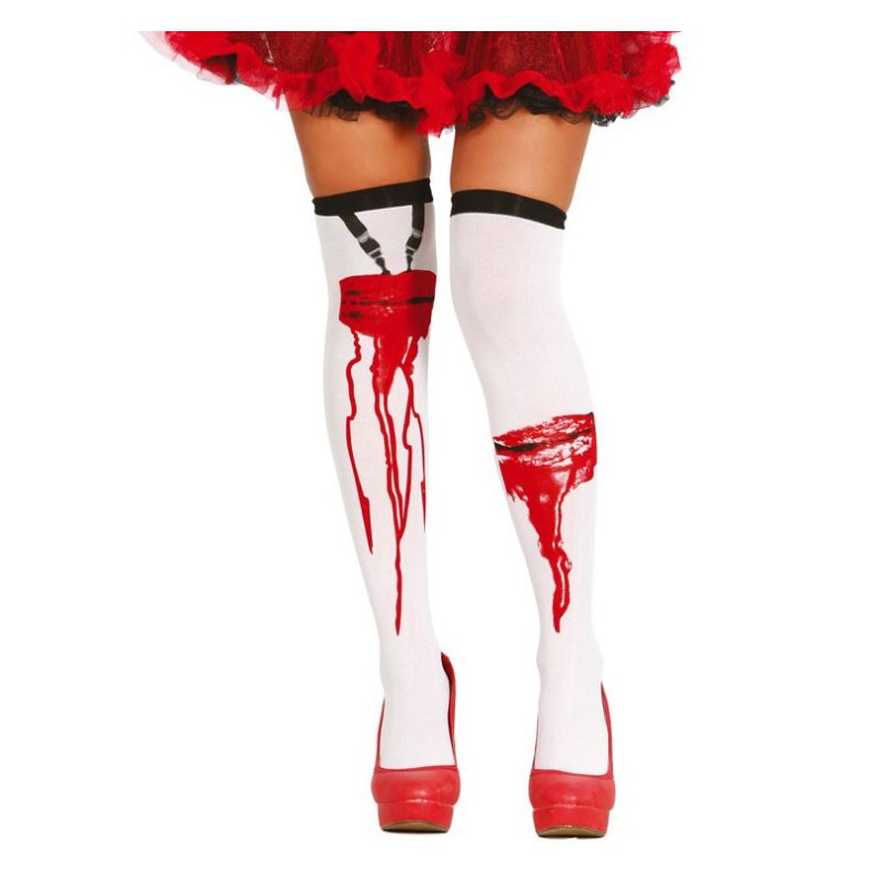  Blodige Selvsiddende Kostume Strmper