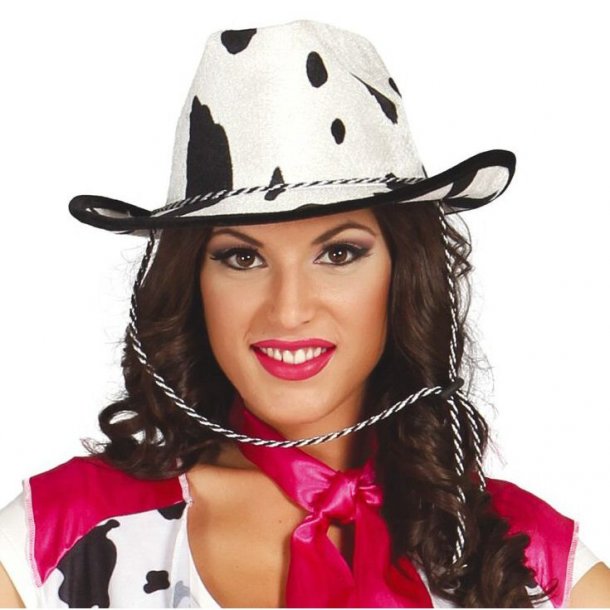 Cowgirl Hat - Hatte og Hovedbeklædning - Fie's Kostumer udklædning