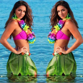 Hawaii Skrt Palmeblade