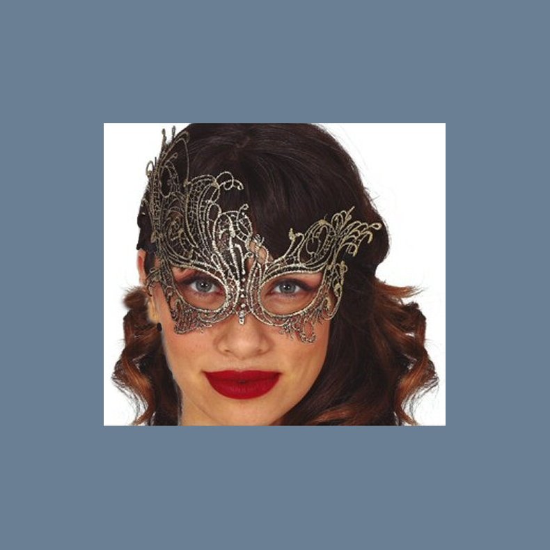 Masquerade Guld Maske
