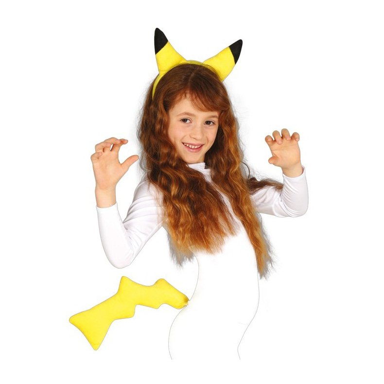 Pikachu Pokemon rer Hrbjle og Hale