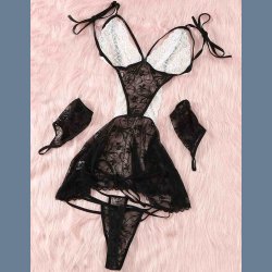 Tjenestepige Kostume Lingeri St 