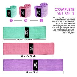 Figur Shaper 3 stykker Hoftemodstandsbnd