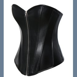 Over Bust Sort Korset