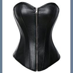 Over Bust Sort Korset