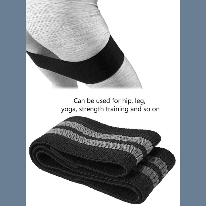 Sm Forstrkning Kontrastfarvet Yoga Bnd