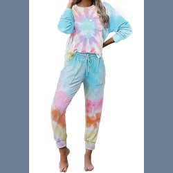 Tie-dye Batik Farvet Lounge St